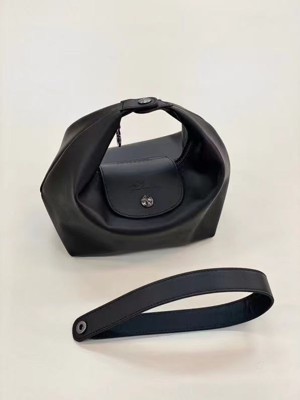 2025 New Black Pink Yellow Grey Four-color Diy Lunch Box Leather Bag Women's Minimalist Commuter Tofu Handbag