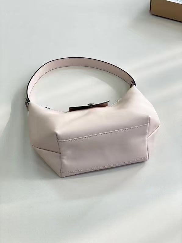 2025 New Black Pink Yellow Grey Four-color Diy Lunch Box Leather Bag Women's Minimalist Commuter Tofu Handbag